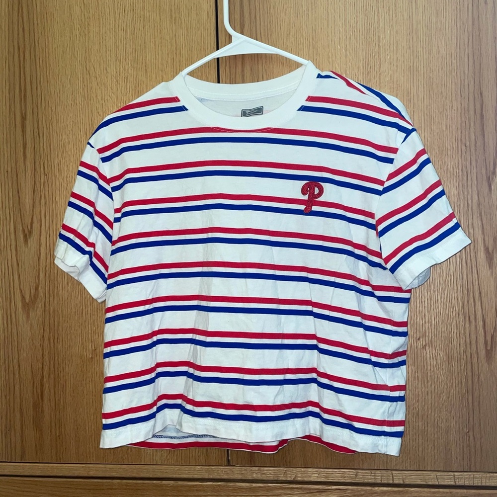 Striped Phillies Tee